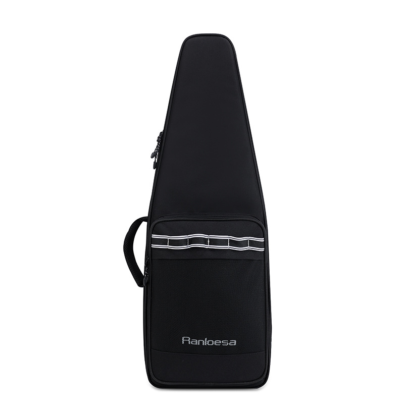 Geantă Ranloesa pentru instrumente muzicale – pentru chitară, material Oxford, fără căptușeală, unisex