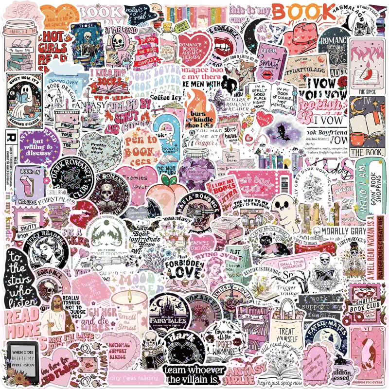 Sticker adeziv pentru bagaje și chitară – Shi Le, autoadeziv, personalizabil, model graffiti și desene animate