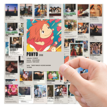 Pachet de autocolante: 60 de autocolante și afișe din anime, seriale TV și filme | Material PVC, Stil desen animat, Tipărire, pentru bagaje, chitare, telefoane, caiete