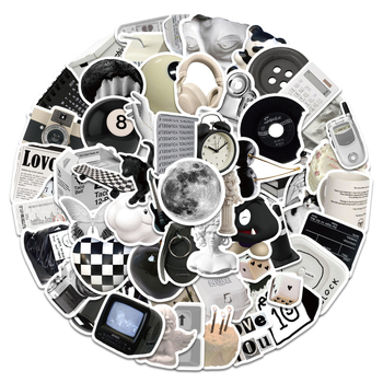 Autocolante Tu Yu – stil nordic, imprimate, autoadezive