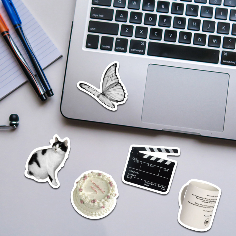 Autocolante Tu Yu – stil nordic, imprimate, autoadezive