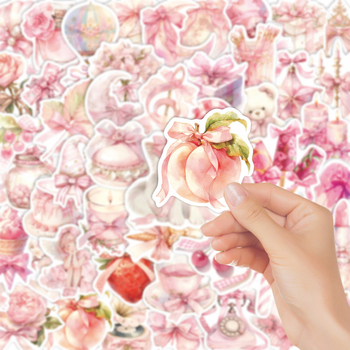 PVC set naljepnica s crtanom temom za gitaru, bilježnicu i prtljagu – naljepnice s otiskom, mogućnost tiska logotipa