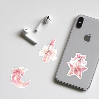 PVC set naljepnica s crtanom temom za gitaru, bilježnicu i prtljagu – naljepnice s otiskom, mogućnost tiska logotipa