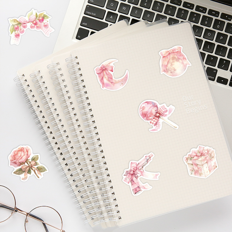 PVC set naljepnica s crtanom temom za gitaru, bilježnicu i prtljagu – naljepnice s otiskom, mogućnost tiska logotipa