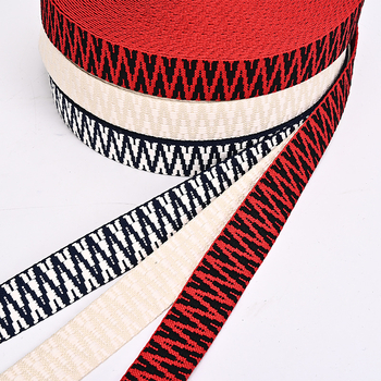 Hair luck ribbon Jacquard κορδέλα με εθνοτικό ύφος, διακοσμητική ταινία για ιμάντες ώμου, ζώνες και αξεσουάρ