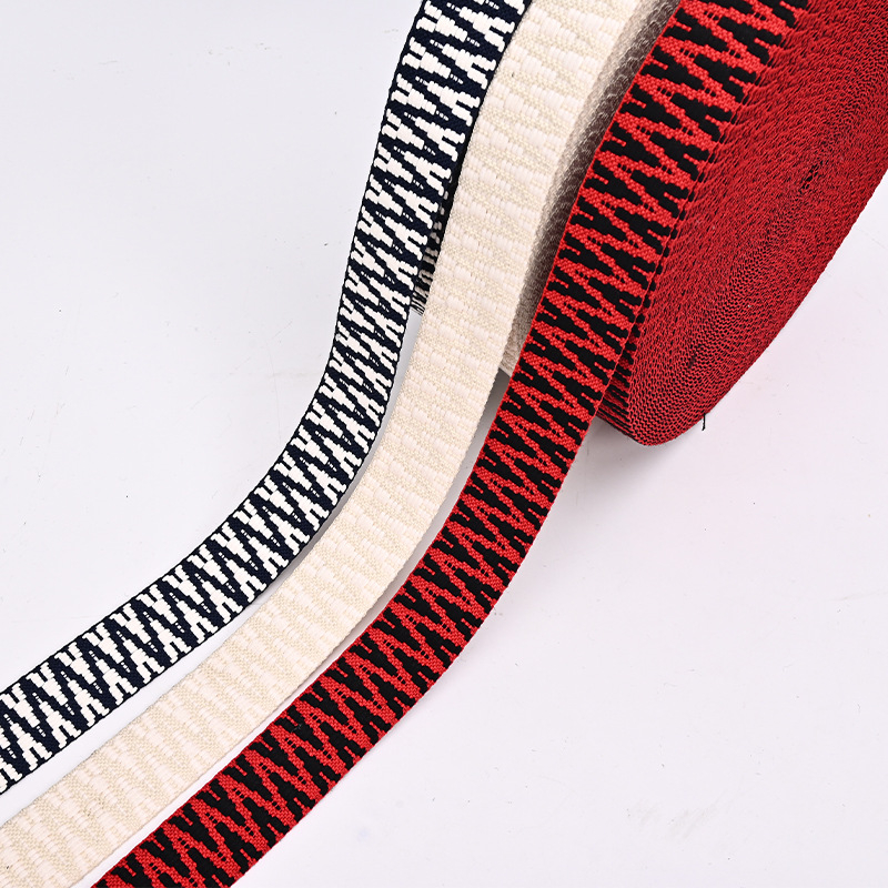 Hair luck ribbon Jacquard κορδέλα με εθνοτικό ύφος, διακοσμητική ταινία για ιμάντες ώμου, ζώνες και αξεσουάρ