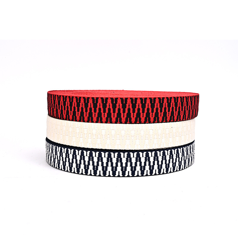 Hair luck ribbon Jacquard κορδέλα με εθνοτικό ύφος, διακοσμητική ταινία για ιμάντες ώμου, ζώνες και αξεσουάρ
