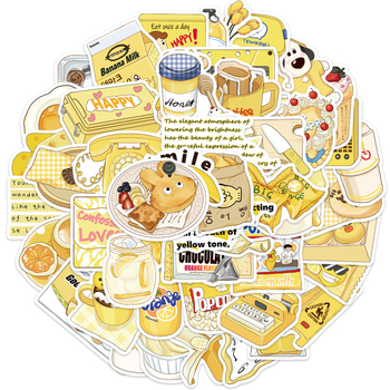 Listovi naljepnica s grafiti dizajnom za gitaru, bilježnicu i prtljagu – ljepilo naljepnica, Pick-up brand, sladak stil, ispis