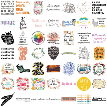 Set naljepnica za prtljagu i gitaru, 50 crtić inspirativnih graffiti naljepnica, vodootporne, DIY dekoracija