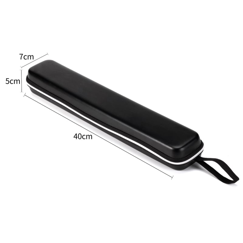 Carcasă EVA de depozitare pentru fluier de bambus, destinată depozitării instrumentelor muzicale, încărcare 2 kg, construcție prin presare la cald, carcasă impermeabilă