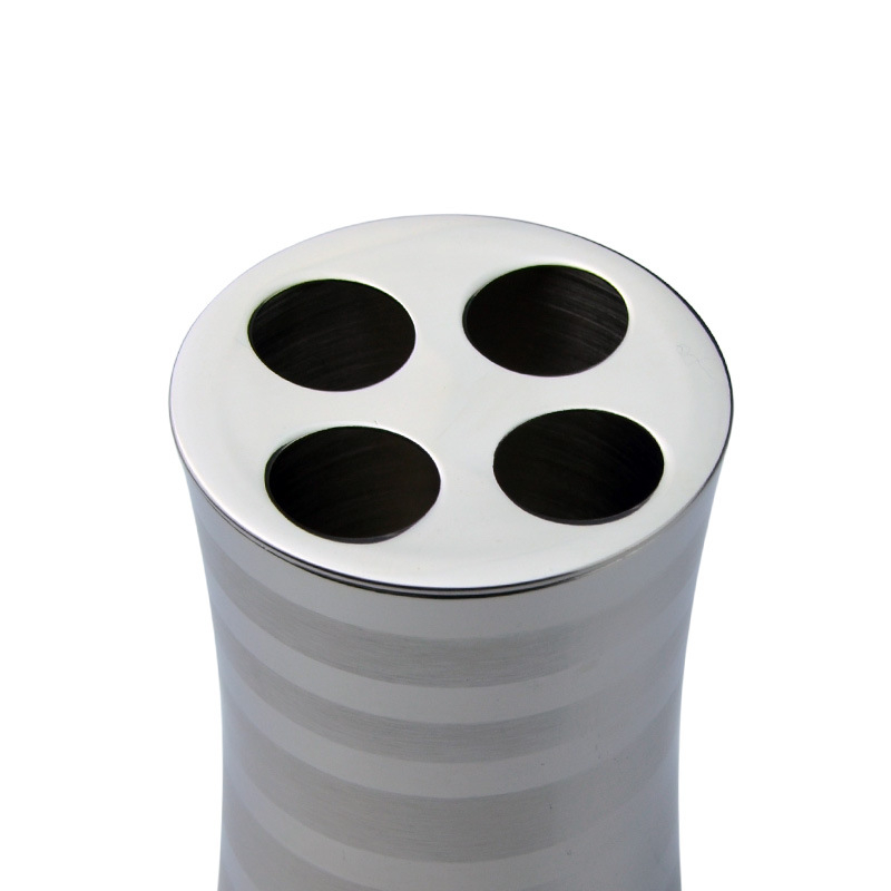 SO držač četkice za zube, 304 nehrđajući čelik, za putovanja i hotele, pričvršćivanje drugim metodama