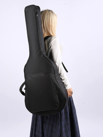 Torba za gitaru, Oxford platno, vodootporna, 10 mm jastučić, dvostruke naramenice