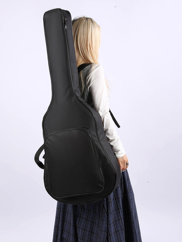 Torba za gitaru, Oxford platno, vodootporna, 10 mm jastučić, dvostruke naramenice