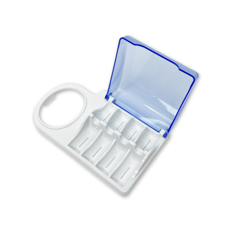 Držač četkice za Oral-B električnu četkicu — plastični držač za pohranu s mjestom za glave četkica, tisk logotipa i prilagodba