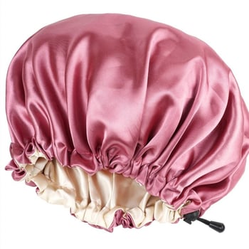 Min gang Dvostruka noćna kapa za odrasle, PEVA materijal, jednobojni dizajn, 45 g, višekratna upotreba, mogućnost tiska logotipa