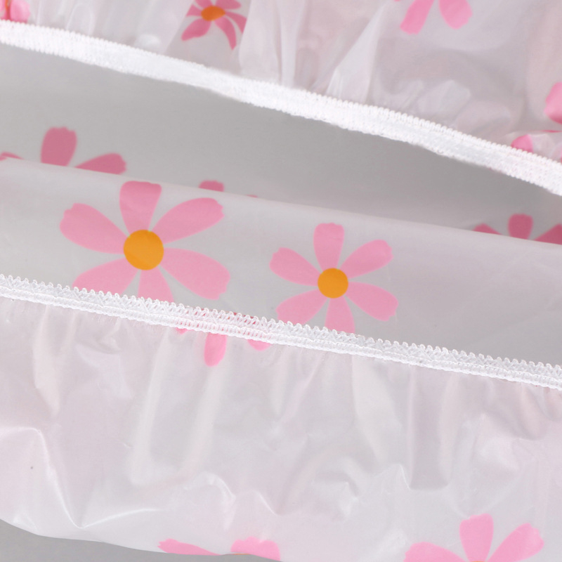 Meiliya vodootporna kapa za tuširanje za odrasle žene, PEVA materijal