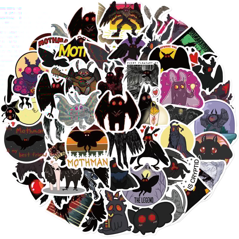 Set naljepnica – 50 crtanih grafiti dizajna, ljepilo, vodootporno, za DIY, Pick-up marka, sladak stil, ispis