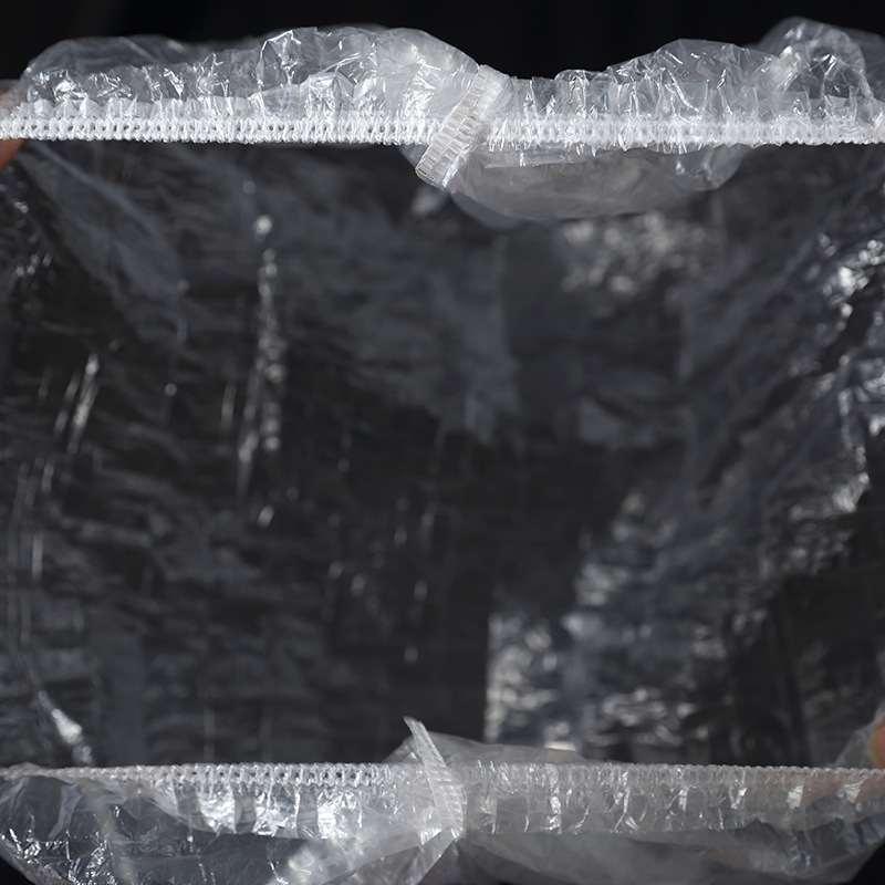 Qing Yimei egyszer használható zuhanysapka, PE anyag, logó nyomtatva, testreszabás elérhető, privát címke elérhető