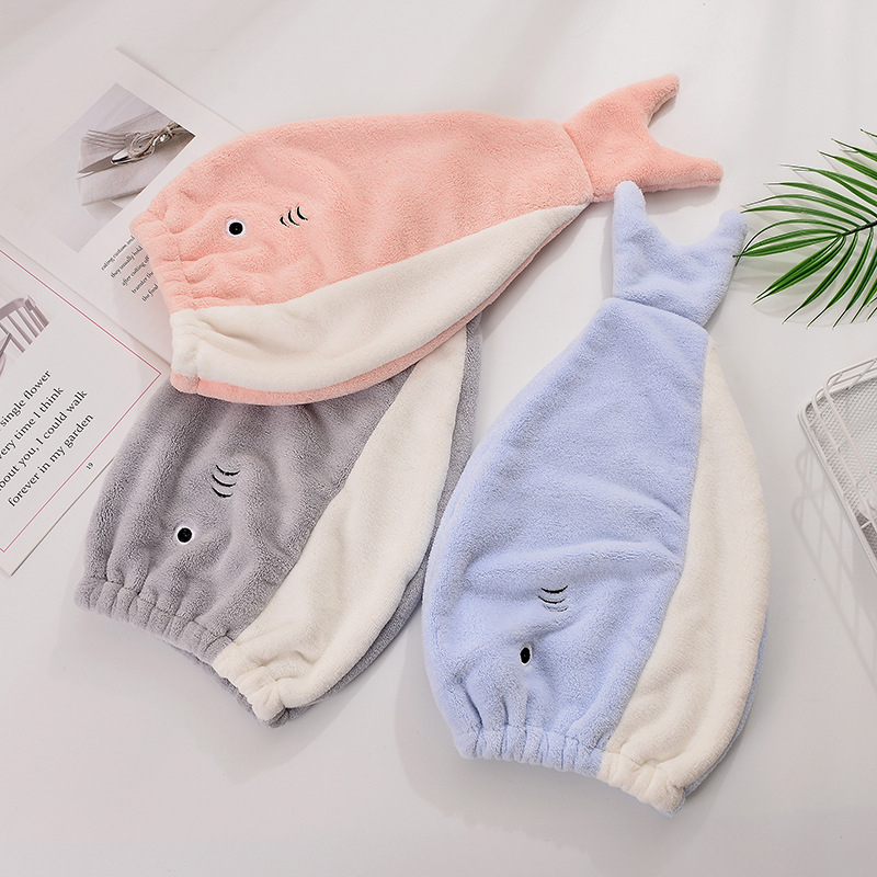 Karikaturistička kapa za sušenje kose, upijajući ručnički turbanski dizajn, 101 g, za odrasle, mogućnost tiska logotipa i prilagođavanja