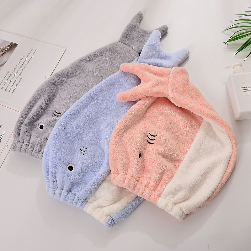 Karikaturistička kapa za sušenje kose, upijajući ručnički turbanski dizajn, 101 g, za odrasle, mogućnost tiska logotipa i prilagođavanja