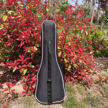 Geantă pentru ukulele cu căptușeală din bumbac, material Oxford 600D impermeabil, respirabilă, antibacteriană, panou dorsal ergonomic