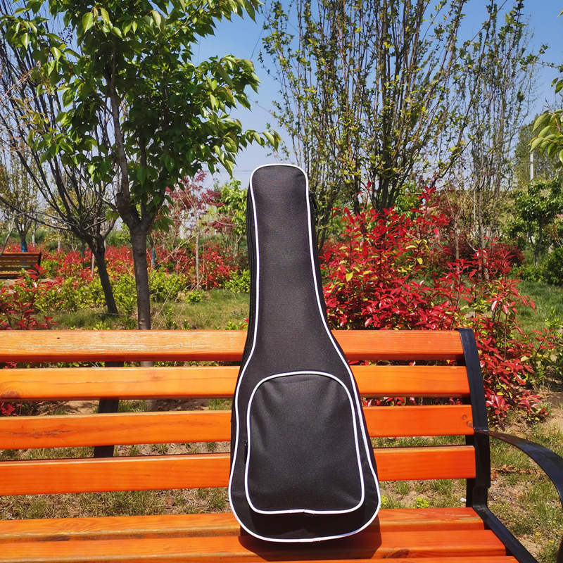 Geantă pentru ukulele cu căptușeală din bumbac, material Oxford 600D impermeabil, respirabilă, antibacteriană, panou dorsal ergonomic