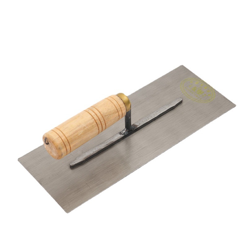 Tömítő spatula fából készült nyéllel és vas penge – Wubao márka, építőipari felhasználásra