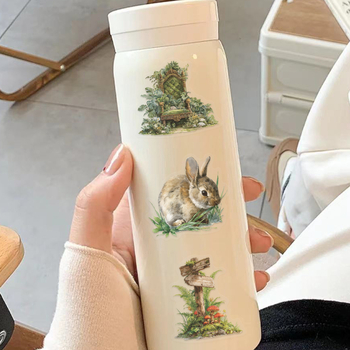 Vodootporne PET naljepnice – Forest Secret Series, crtani dizajn, za prtljagu, mobitel i gitaru