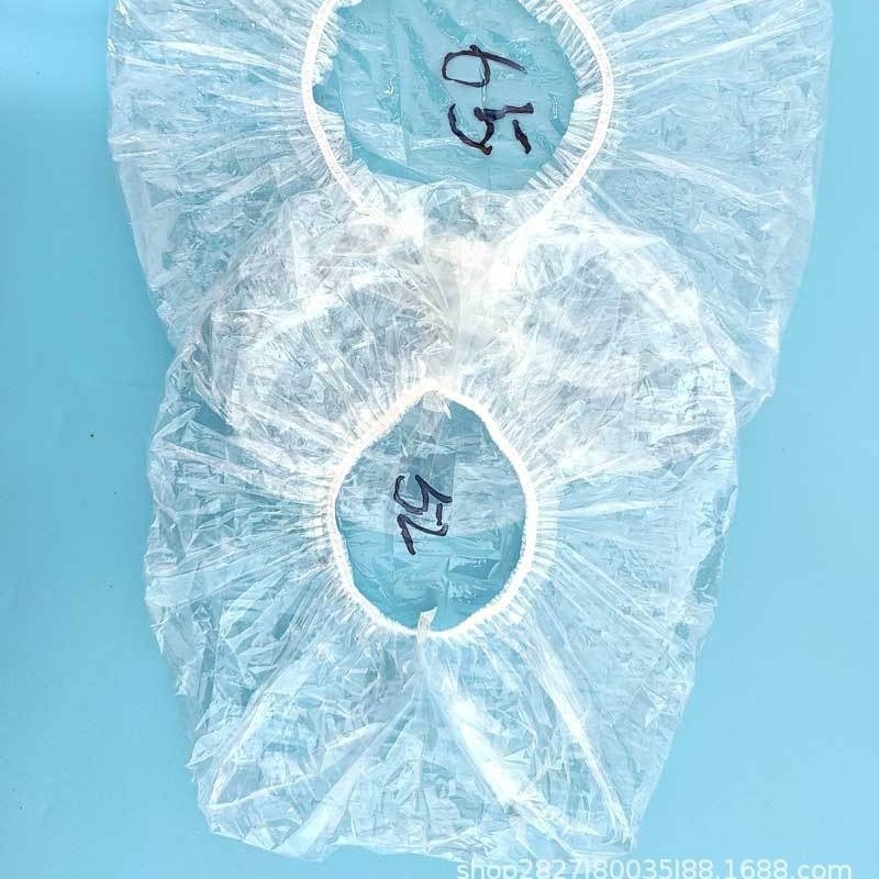 Jednokratna kapica za tuširanje - debela, vodootporna, otporna na ulja, otporna na dim, PE materijal