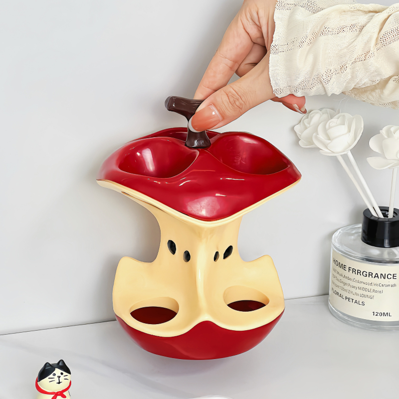 Jane műanyag fogkefetartó – tárolás, testreszabható szerelés