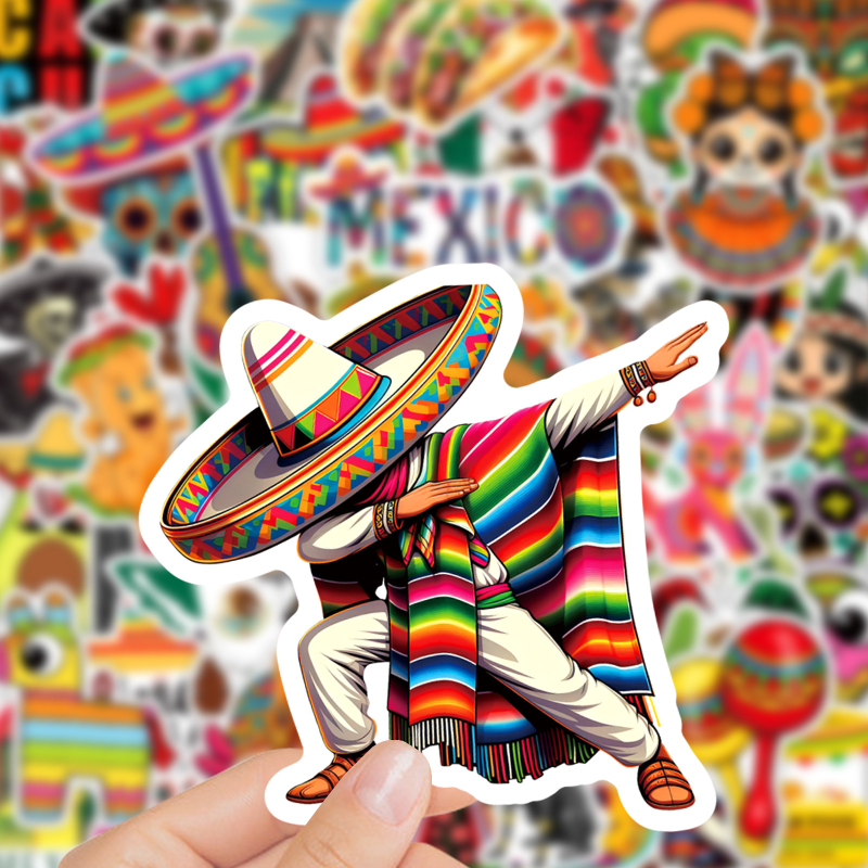 Set naljepnica – PVC, crtani stil, potpuno izrezan, prilagodljiv, EZEI