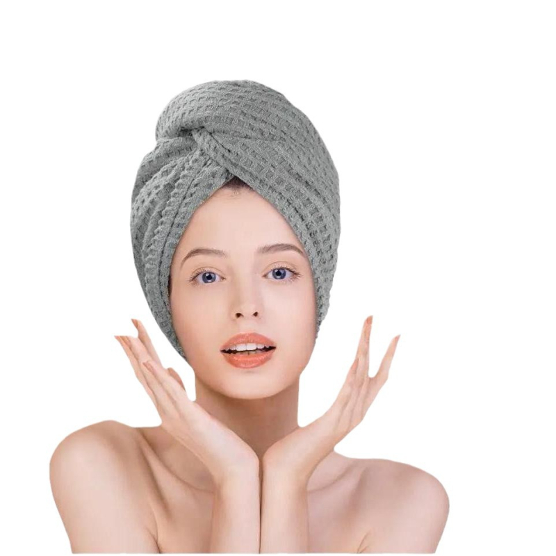 Korallvelúr hajszárítósapka, Jacquard gyártás, 120D szál, tömeg 100–119 g