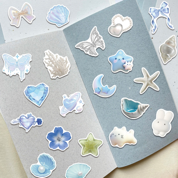 DIY graffiti naljepnice set — 50 kom, vodootporne, cartoon stil, PVC+papir, prilagodljivo