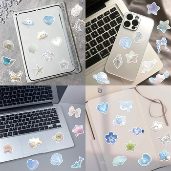 DIY graffiti naljepnice set — 50 kom, vodootporne, cartoon stil, PVC+papir, prilagodljivo