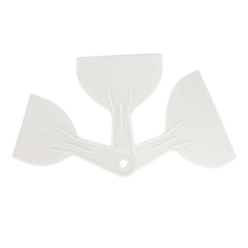 Műanyag glettelő spatula, lapos penge típusú, Penghui márka, a falról történő festék eltávolítására