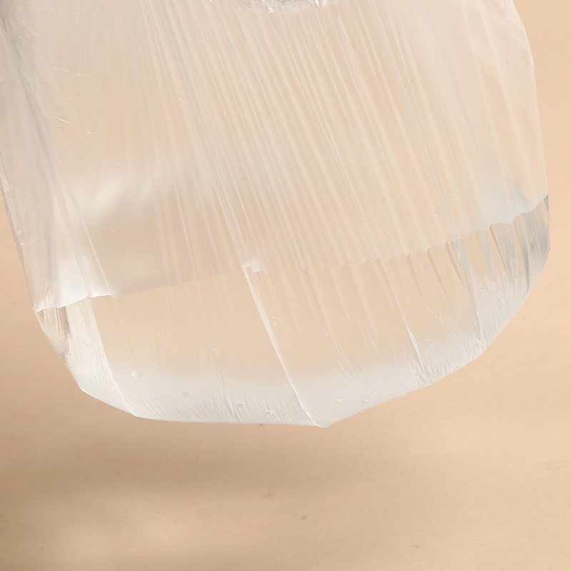 Egyszer használatos zuhanysapka felnőtteknek, vastagított PE hajkezelő sapka festéshez, vízálló, egyszer használatos