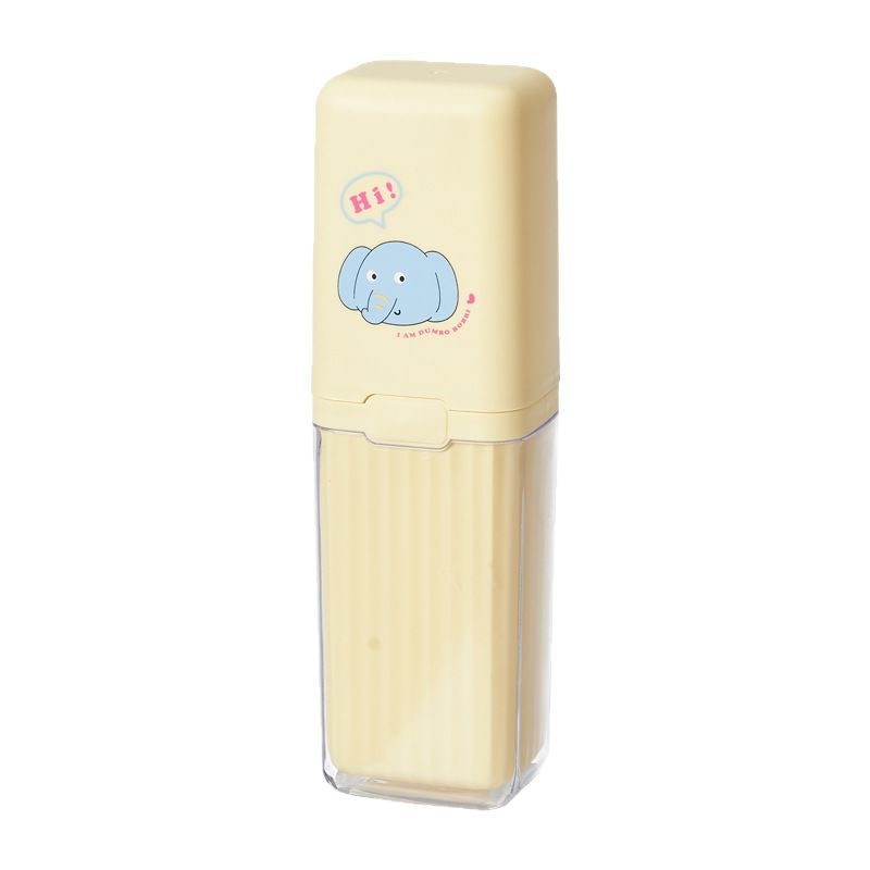 Dumbo mintázatú fogkefetartó — Hordozható műanyag utazó készlet