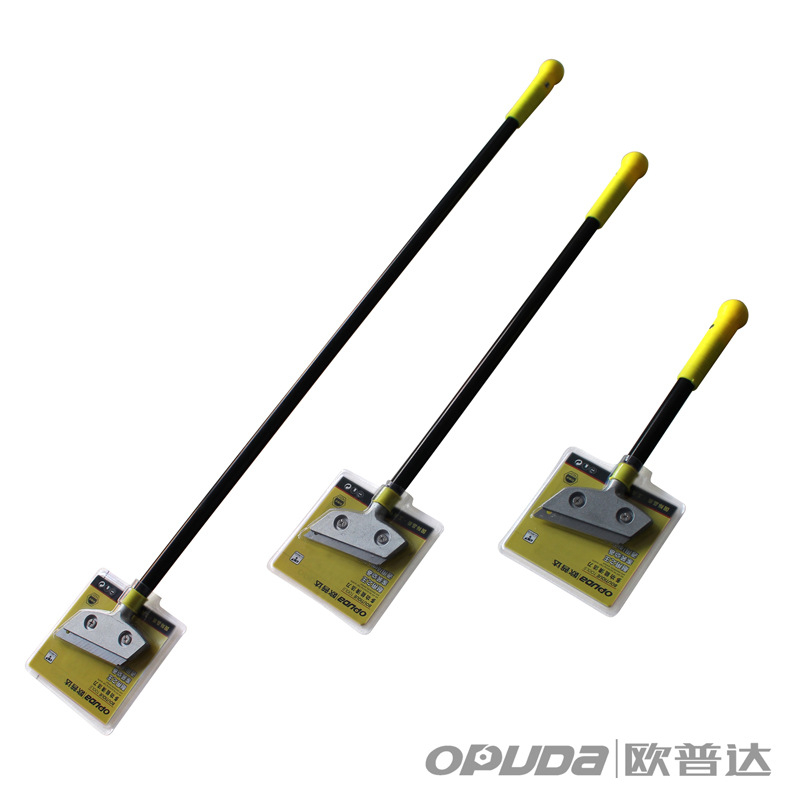 Cuțit de curățare a geamului, lamă din oțel inoxidabil, mâner din oțel, OPDA Tools, seria Cuțite de curățare