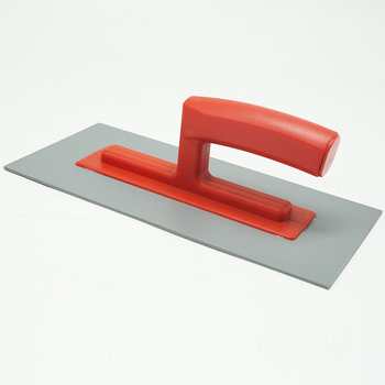 Rozsdamentes acél vakolókanál fogazott éllel – gletteléshez