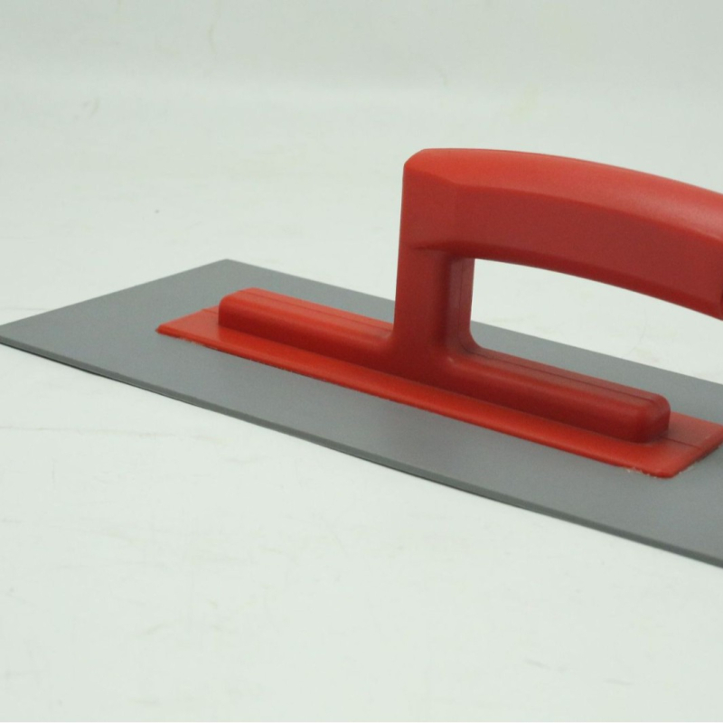 Rozsdamentes acél vakolókanál fogazott éllel – gletteléshez