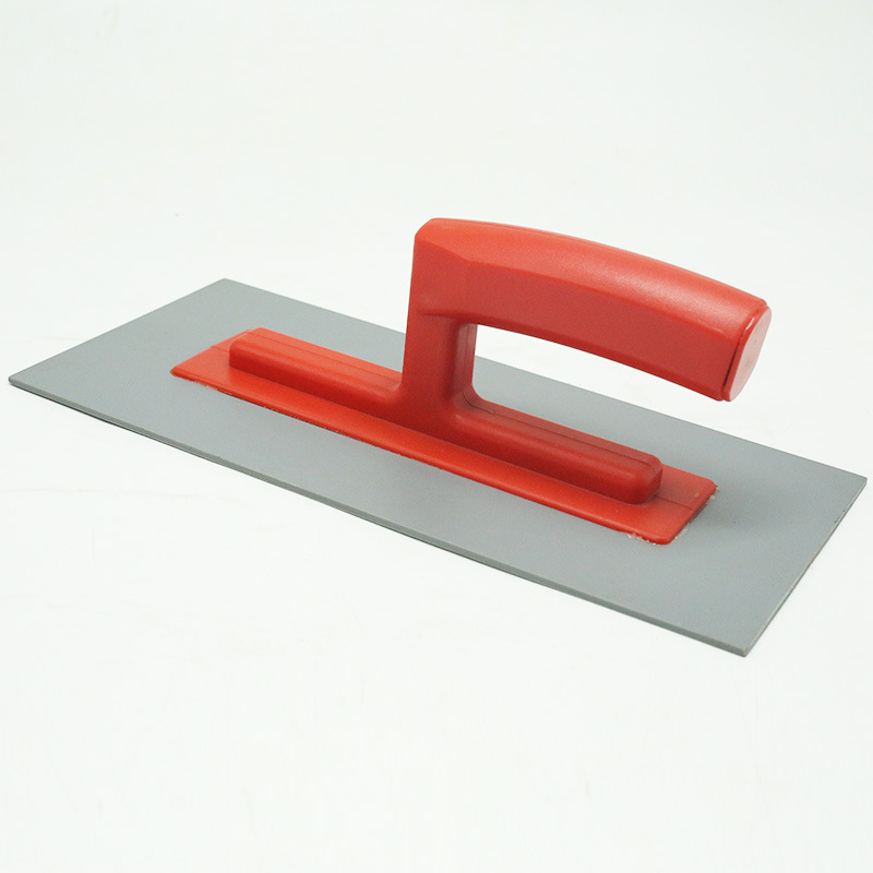 Rozsdamentes acél vakolókanál fogazott éllel – gletteléshez