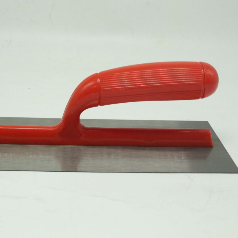 Rozsdamentes acél vakolókanál fogazott éllel – gletteléshez