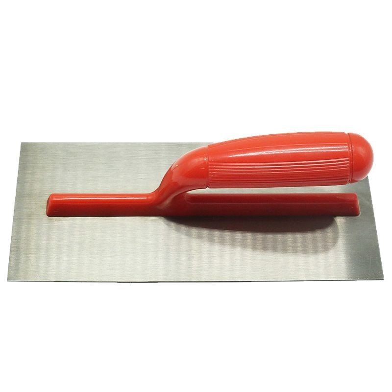 Rozsdamentes acél vakolókanál fogazott éllel – gletteléshez