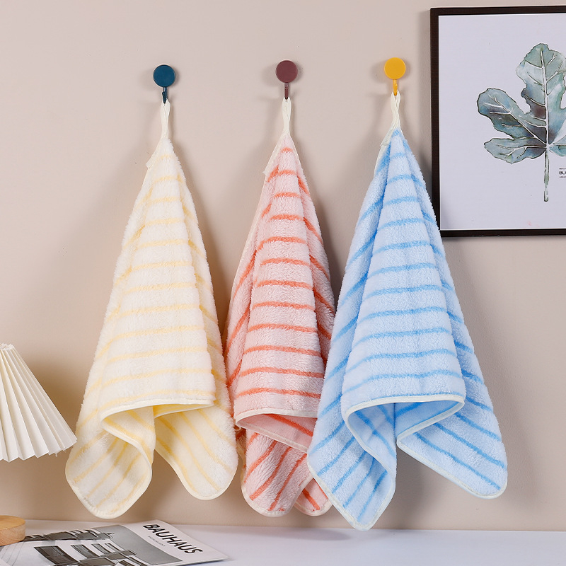 Shu De Li Căciulă din fleece coral pentru uscat părul, 120D, țesătură simplă, greutate 50–79 g