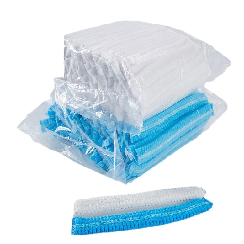 Zhengyu jednokratna debela kapica od netkanog materijala s ventilacijskim otvorima – pogodna za prehrambenu industriju, kozmetiku i zaštitu okoliša – 100 komada u pakiranju