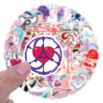 Set naljepnica - BDSM grafiti, dekorativne, vodootporne, HD ispis, nordijski stil