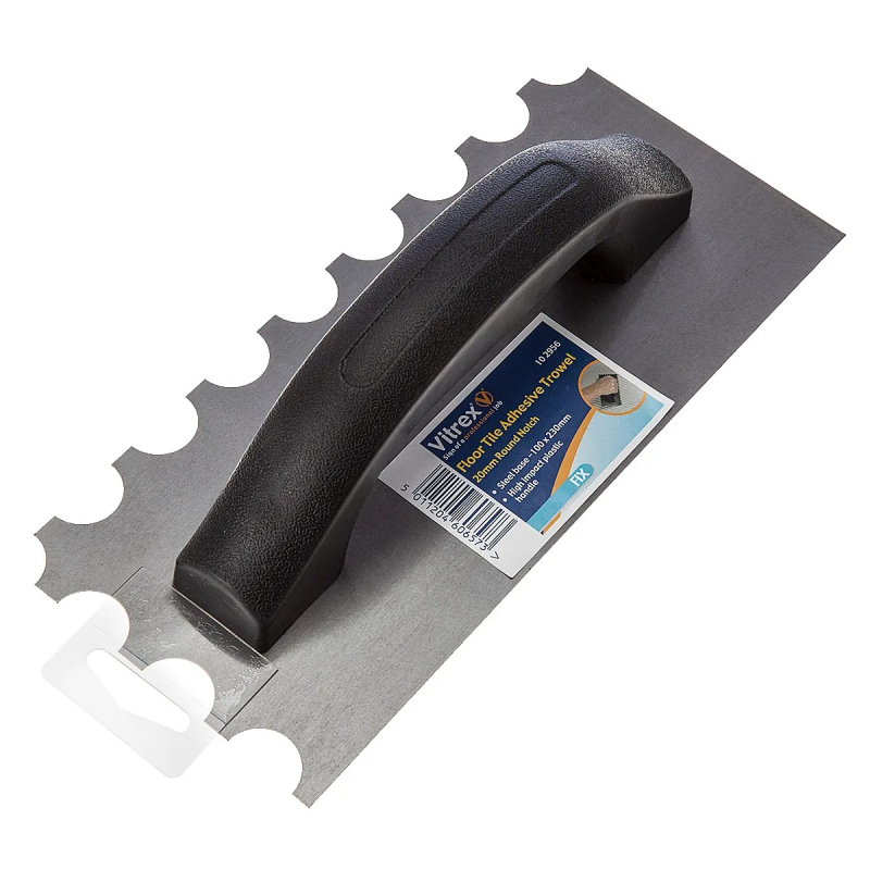 Beton simító spatula műanyag nyéllel, vastagság 0.7 mm