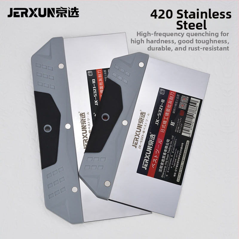 Rozsdamentes acél scraper és glettelő kés falakhoz — Jerxun/Jingxuan