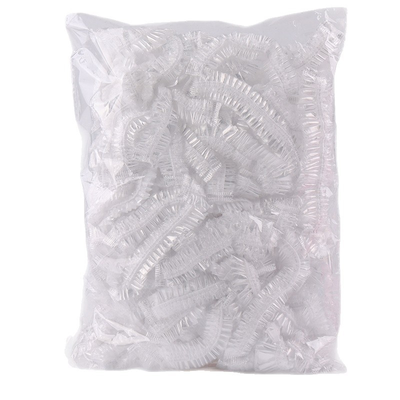 Jednokratna PE kapa za tuširanje, debela i proširena, vodootporna i otporna na prašinu, za bojanje kose i tretmane uljima