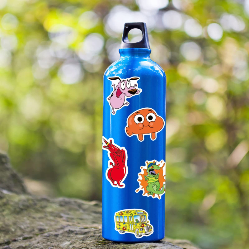 PVC naljepnice s nepravilnim oblikom, debljina 0,3 mm, prilagodljive, 100 kom.